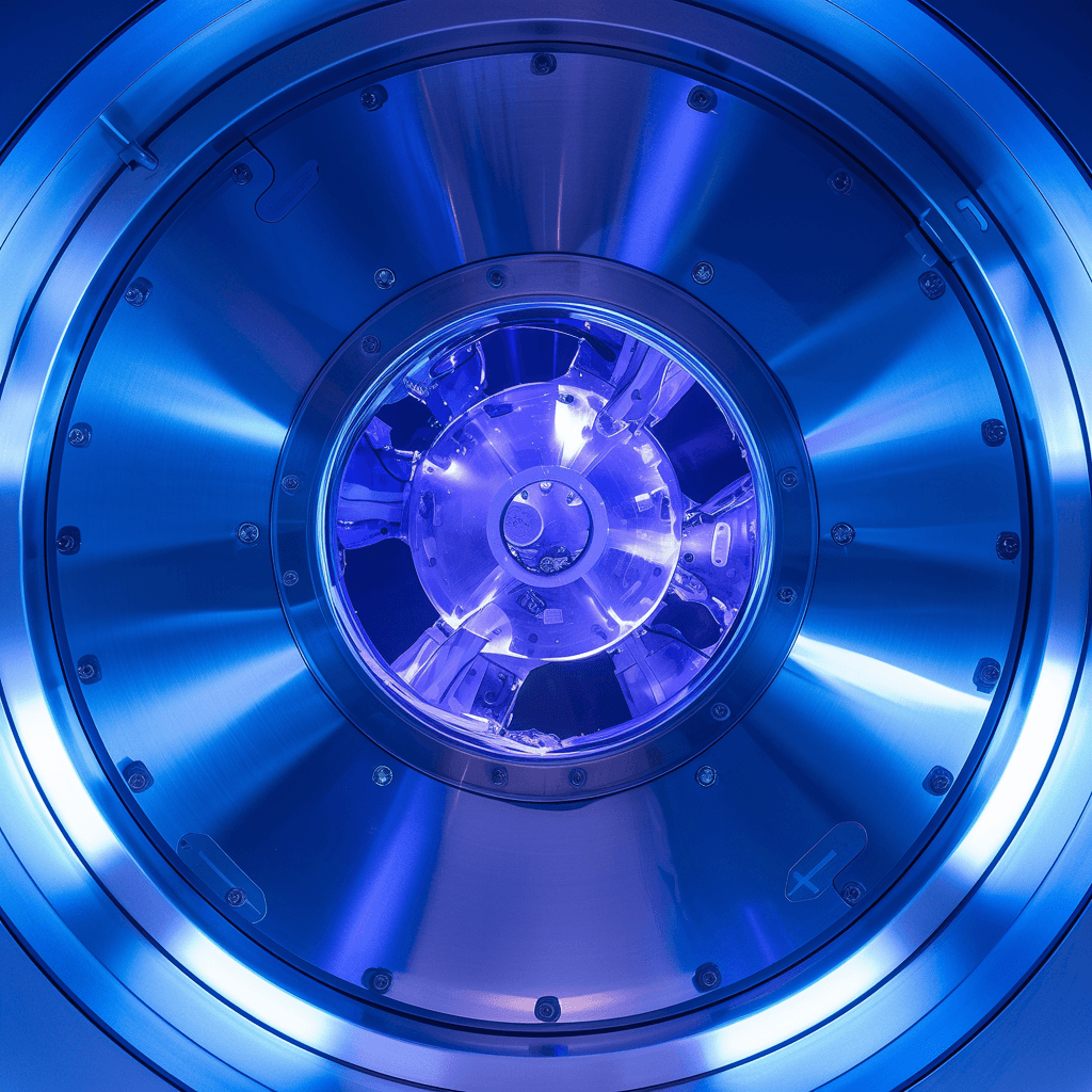 FOCUS UV-C reflective sterilization chamber — interior view